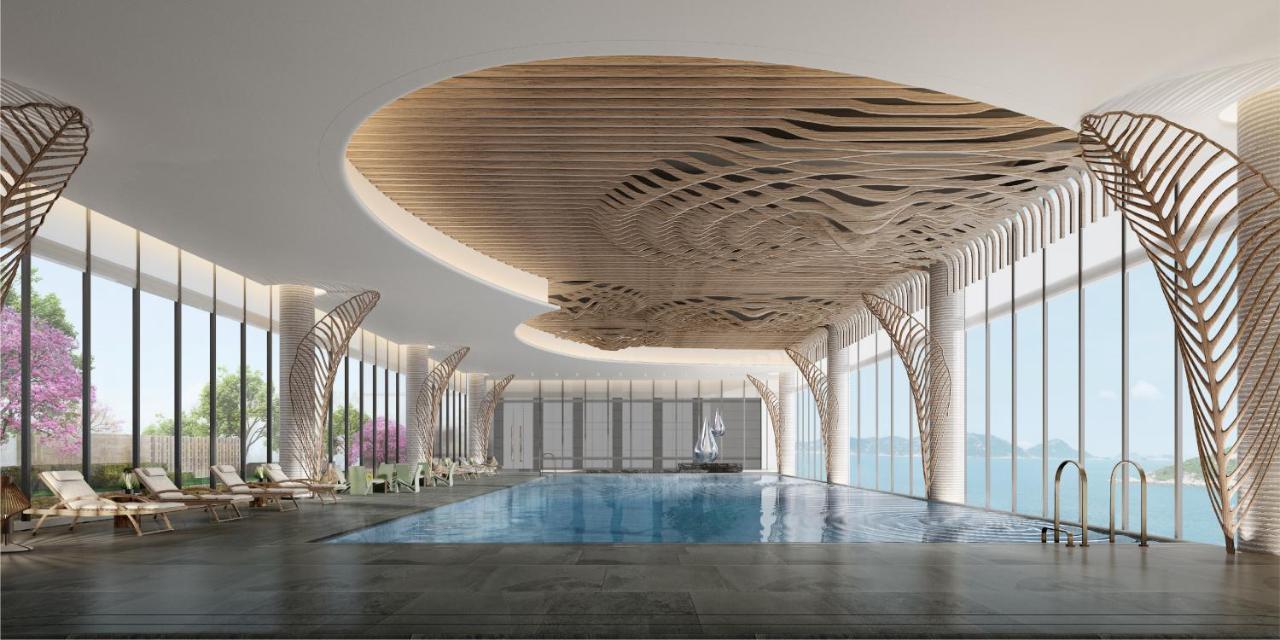 The Westin Yantai Hotell Exteriör bild