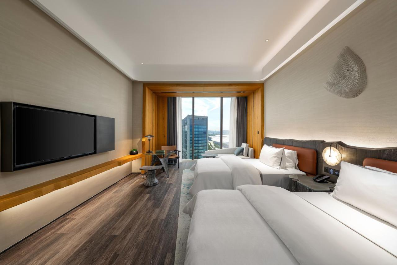 The Westin Yantai Hotell Exteriör bild
