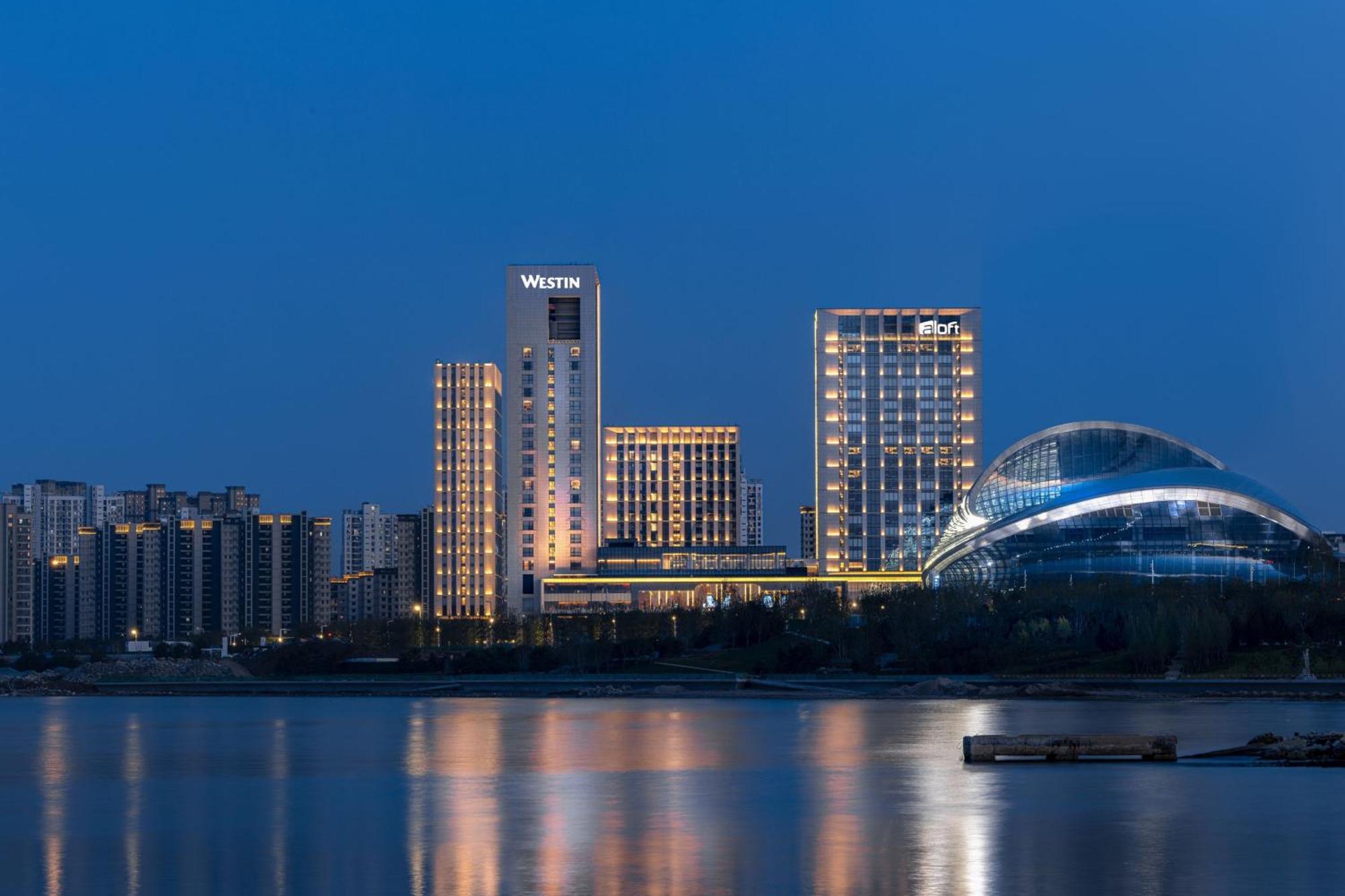 The Westin Yantai Hotell Exteriör bild