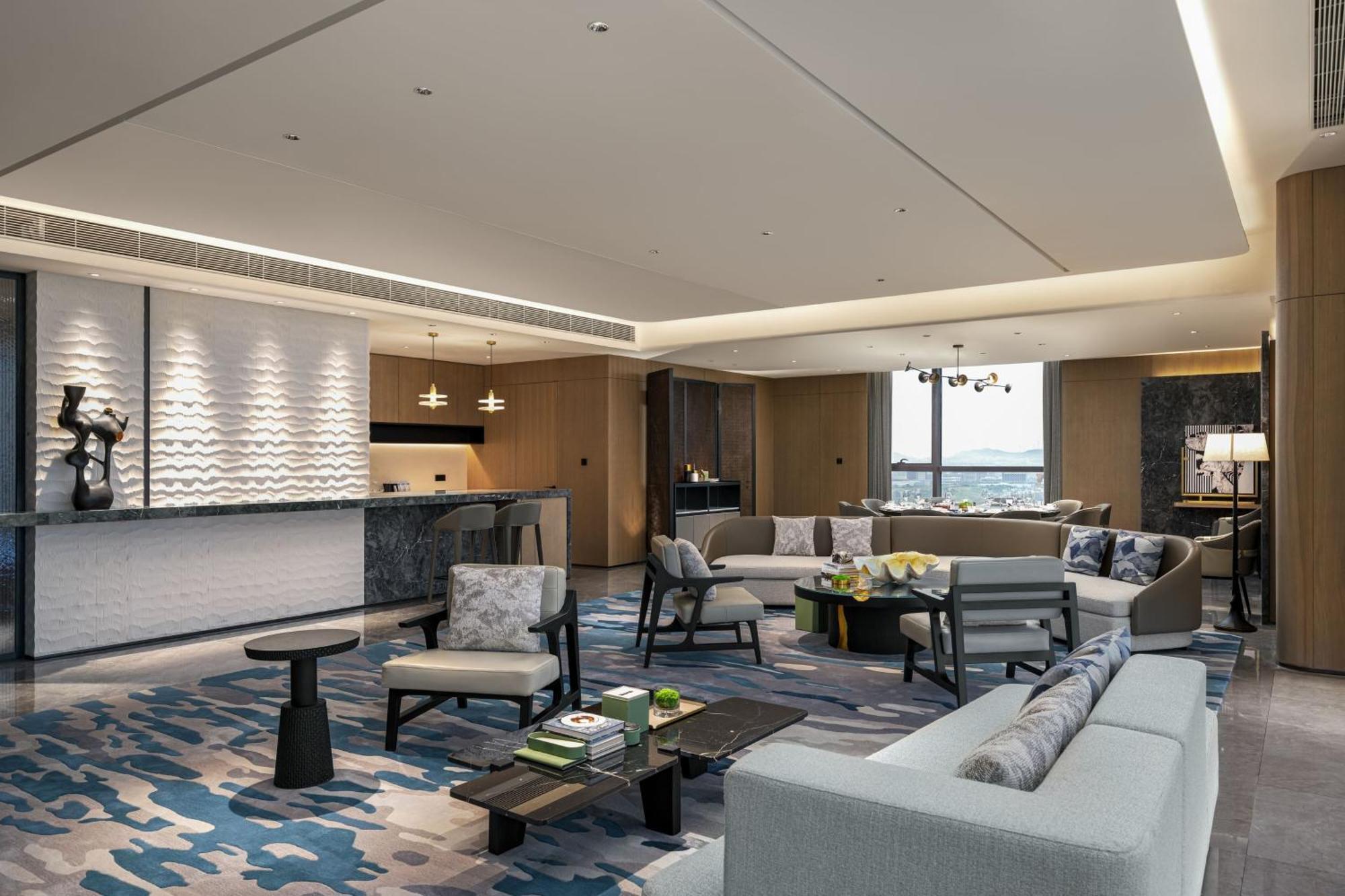 The Westin Yantai Hotell Exteriör bild