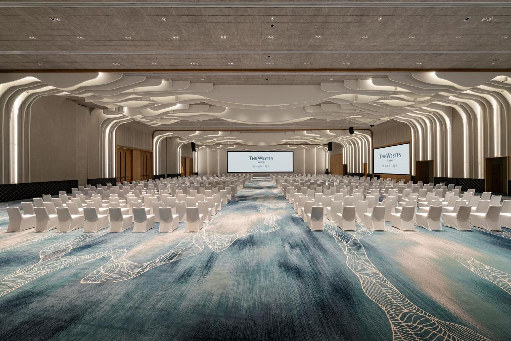 The Westin Yantai Hotell Exteriör bild